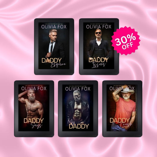 Bestselling Silver Fox Daddy Romance Series 30% OFF!