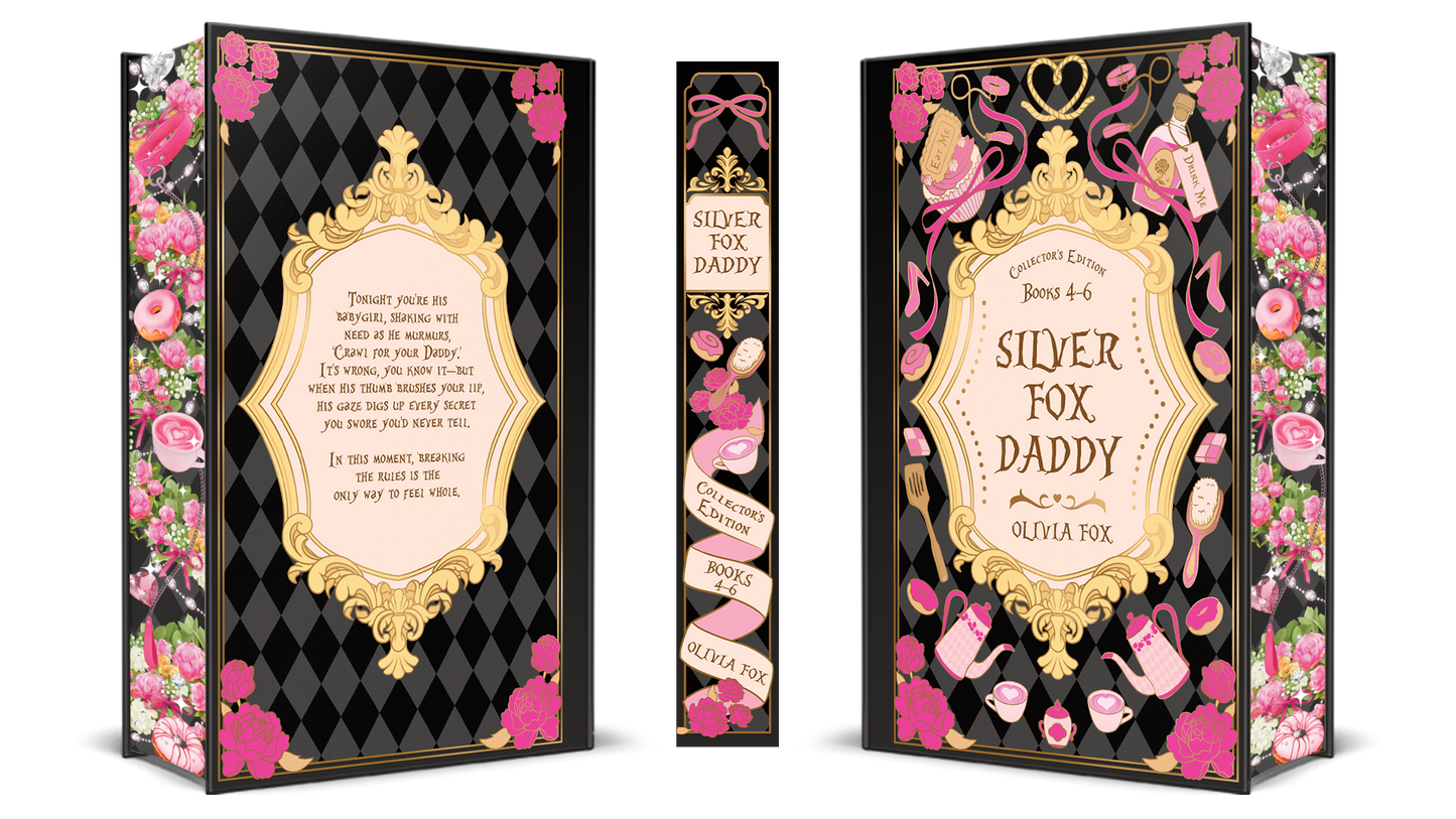 SIGNED SPECIAL EDITION - SILVER FOX DADDY TWO VOLUME DUET (6 BOOKS!)